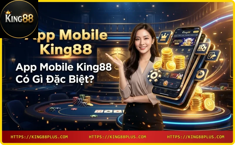 App Mobile King88 với giao diện mượt mà và bảo mật nhiều lớp