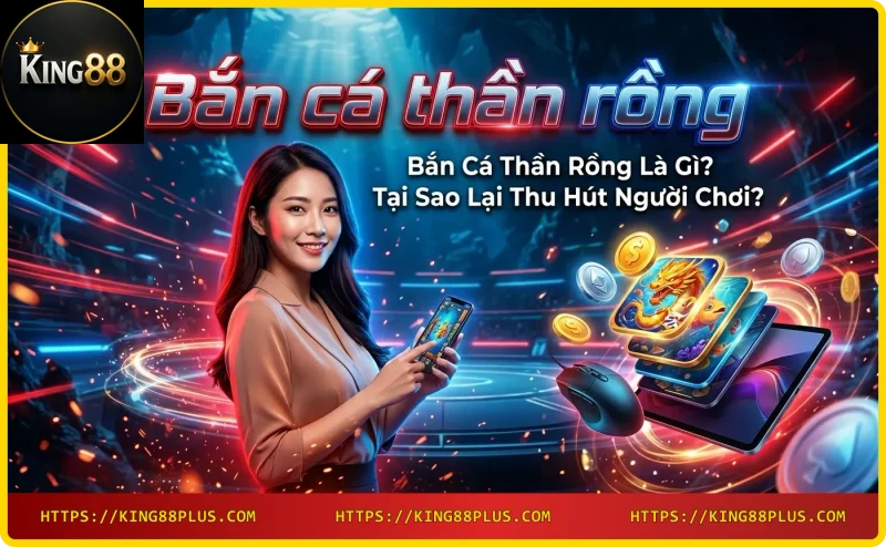 Bắn cá thần rồng - Rồng thần vàng dưới đại dương với cá và kho báu