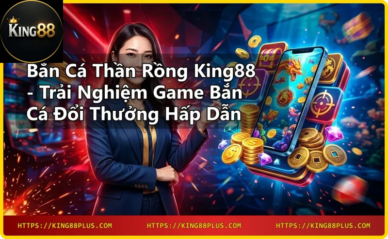 Bắn cá thần rồng - Rồng thần vàng dưới đại dương với cá và kho báu