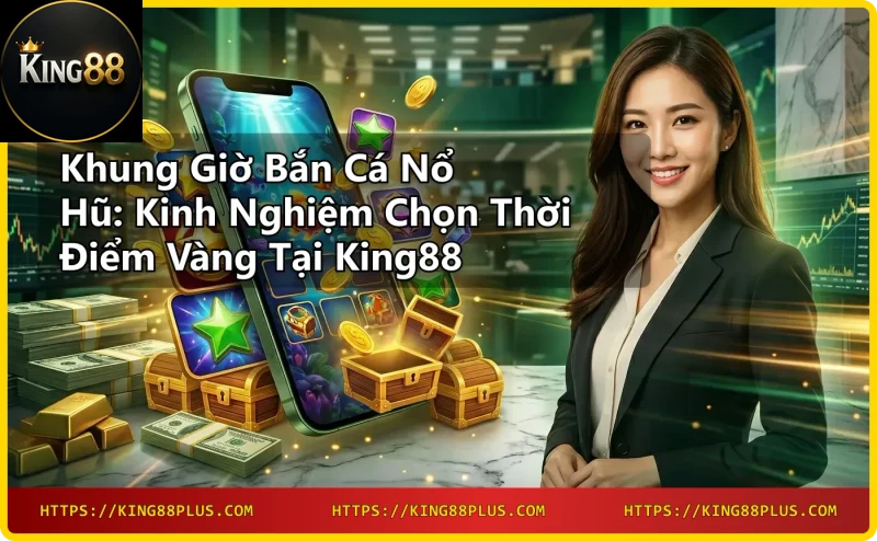 Cá vàng nổ hũ trong game bắn cá tại King88