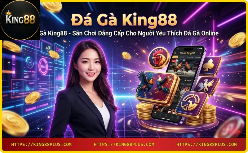 Đá Gà King88 - Sân chơi đá gà online đẳng cấp với công nghệ hiện đại
