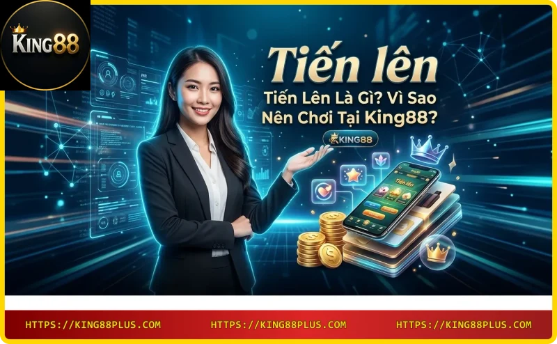 Giao diện chơi Tiến lên online trên điện thoại tại King88
