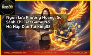 Giao diện game Ngọn lửa phượng hoàng với biểu tượng phượng hoàng lửa