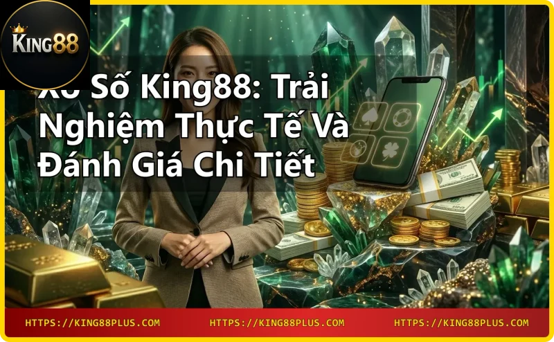 Giao diện Xổ Số King88 trên điện thoại