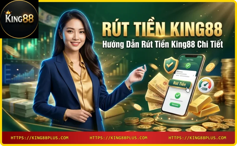 Hướng dẫn rút tiền King88 từng bước