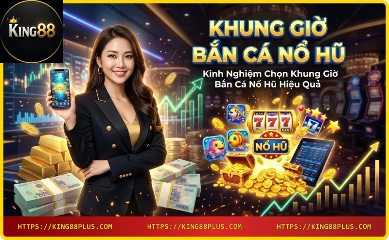 Kinh nghiệm chọn khung giờ bắn cá nổ hũ - chơi đúng giờ vàng