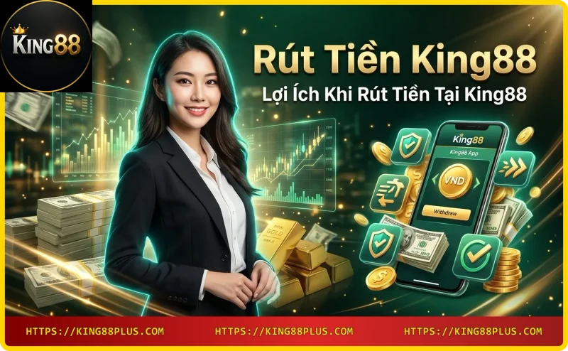 Lợi ích rút tiền King88 - An toàn và bảo mật