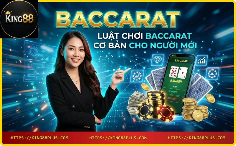Luật chơi Baccarat cơ bản – cách tính điểm và các cửa cược