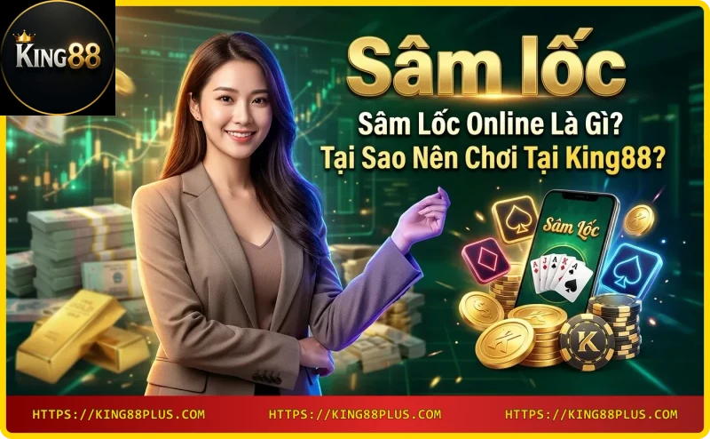 Sâm lốc online trên smartphone tại King88