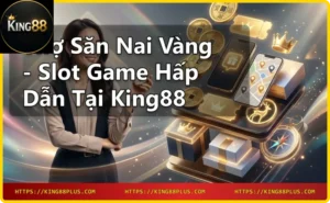 Slot game Thợ săn nai vàng với nai vàng và biểu tượng casino