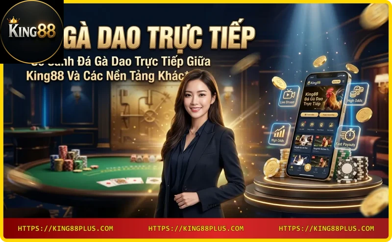 So sánh chất lượng livestream đá gà dao trực tiếp giữa King88 và nền tảng khác