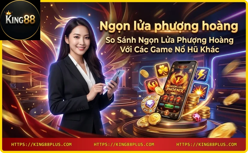 So sánh Ngọn lửa phượng hoàng với Thị trấn ma quái và Nổ Hũ King88